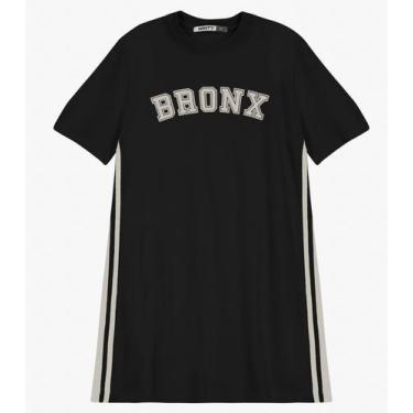 Imagem de Vestido Juvenil Curto em Malhão Minty Preto, 14, Preto