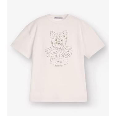 Imagem de Camiseta Meia Malha Trick Nick Bege, 2, Bege