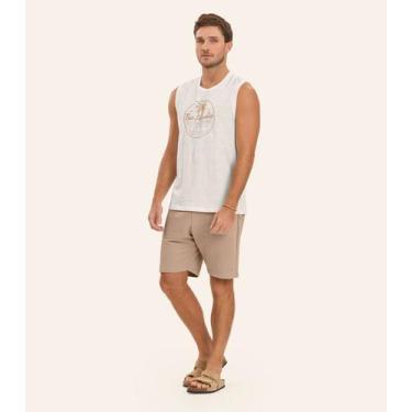 Imagem de Bermuda em Moletom Masculina Diametro Marrom, M, Marrom