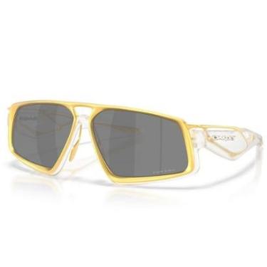 Imagem de Óculos de Sol Oakley Massillon Matte Clear Gold Prizm Black-Masculino