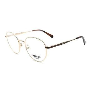 Imagem de Armação de Óculos Colcci C6282e1053 Dourado Brilho cat1-Feminino