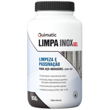 Imagem de Limpa Inox em Gel de 850 Gramas - LG2 - TAPMATIC - Quimatic Tapmatic