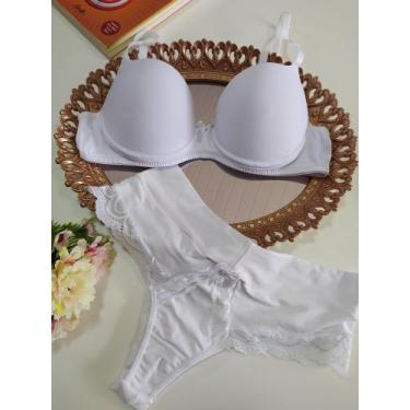 Imagem de conjunto básico,calcinha fio duplo - Simples Desejo