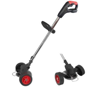 Imagem de Cortador Aparador de Grama Planta Gramado Erva Daninha Portatil Sem Fi