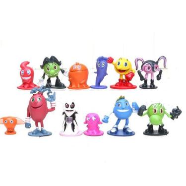 Imagem de Boneco de ação genérico Pac Man Cartoon Ghostly Adventures x12 - yiwei