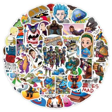 Imagem de Adesivo Anime Dragons Quests Vinil Cartoon Anime 50 unidades - yiweisa