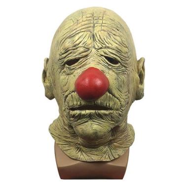 Imagem de Máscara de cosplay Máscara de chapéu engraçada de palhaço para homem v