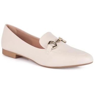 Imagem de Mocassim Feminino Sapatilha Bico Redondo Abs Bridão Metal A4.17-Feminino