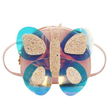 Imagem de Bolsa tiracolo feminina MOSSTYUS, bolsa pequena de couro PU rosa