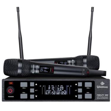 Imagem de Microfone Sem Fio Duplo Wfd-300/530 300 Frequências Waldman