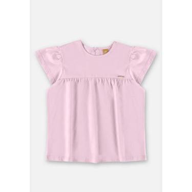 Imagem de Bata Infantil Básica em Meia Malha Up Baby, Roxo, 12