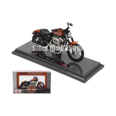 Imagem de Modelo De Carro De Brinquedo Harley-Davidson 2022 Road King Fat Bob 11