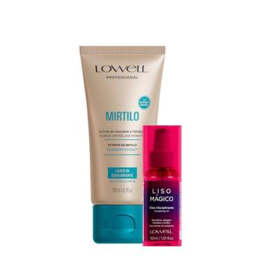 Imagem de Kit Lowell Extrato de Mirtilo Finalizante Magico (2 produtos)