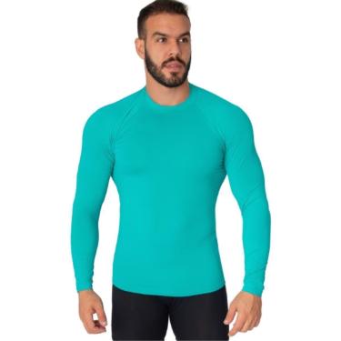 Imagem de Blusa Térmica Poliamida Bella Fiore Proteção UV Manga Longa Segunda Pele Moda Fitness M...