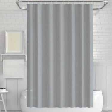 Imagem de Cortina para Box de Banheiro 180cm PEVA Impermeável Antimofo Cores Lis