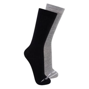 Imagem de Kit com 2 Pares de Meias Esportiva Cano Longo Speedo 8026 Colorido, Pr