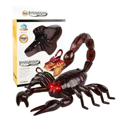Imagem de Brinquedo Escorpião Preto de controle remoto C/ Luz - Castela - Castel