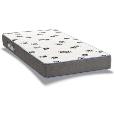 Imagem de Colchão Solteiro Espuma Light Saúde D33 88x188x12cm Antiácaro Antifungo Double Side Ort...