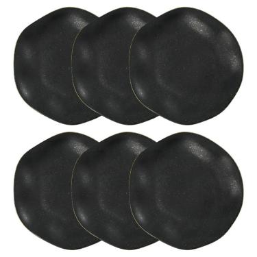 Imagem de Conjunto de Pratos Rasos 06 Peças Ryo Volcano Oxford