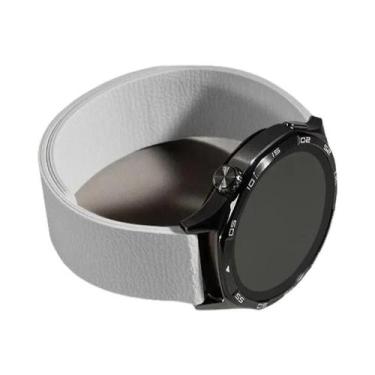 Imagem de Pulseira Magnética De Silicone Com Padrão Lichia 18/20/22mm Para Samsu