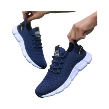 Imagem de Tênis Masculino Respirável E Leve Para Corrida, Sapatos Casuais Da Mod