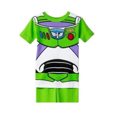 Imagem de Conjunto De Pijamas De Verão Para Meninos E Meninas, Roupas De Duas Pe