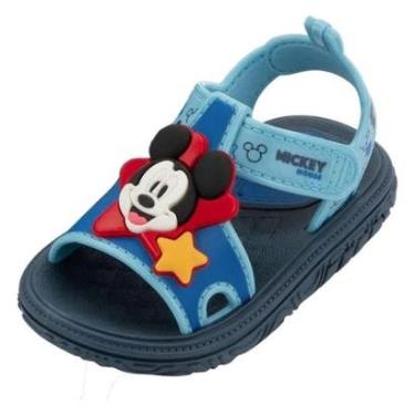 Imagem de Sandália Infantil Menino Conforto Leve Mickey Grendene Kids-Masculino