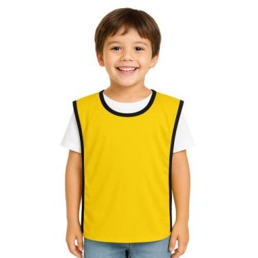 Imagem de Colete Infantil Com Elástico Lateral Treino e Atividades Esportivas - 