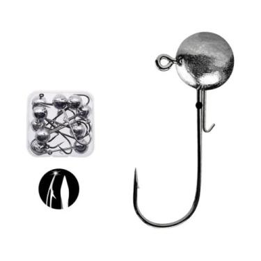 Imagem de Anzóis De Pesca Em Aço Carbono Reforçado 1 Caixa 2g-20g Jig De Cabeça 