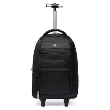 Imagem de Mochila de Rodinhas Executiva Resistente Viagem Grande 30 Litros-Unissex