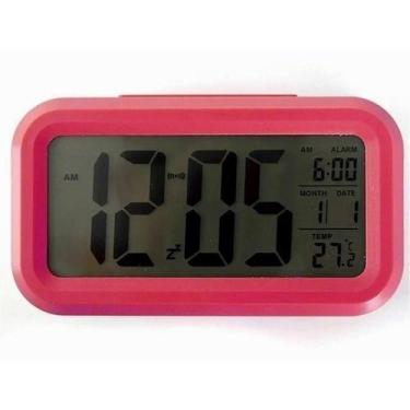 Imagem de Relógio Despertador Digital OEM com Luz Noturna Função Soneca Calendár