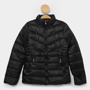 Imagem de Jaqueta Infantil Pix Love Casual Menina, Preto, 12A
