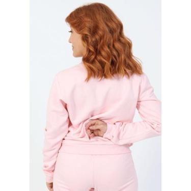 Imagem de Conjunto Moletom Careca Feminino BLUSA E CALÇA - Castom Shop, Rosa, P
