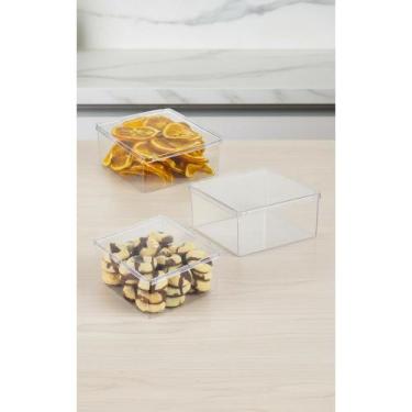 Imagem de 10 Caixas Quadradas 12x12x6cm - Armazene e Presenteie - Congratulation