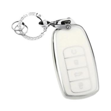 Imagem de Capa Protetora Roxa De TPU Para Chave De Carro Chery Tiggo 8 pro 8 plu