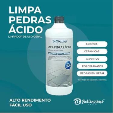 Imagem de Limpa Pedras Acido Bellinzoni 1L - BELLINZZONI