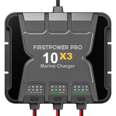 Imagem de Carregador de Bateria Náutica FirstPower Pro 10X3 30A 12V