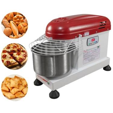 Imagem de Amassadeira Espiral 5 Kg Profissional Masseira 4 Velocidades Digital A