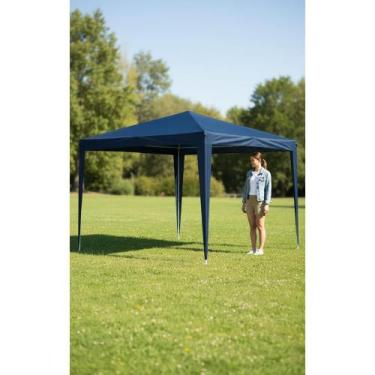 Imagem de Gazebo 2x2m Azul: Sombra Rápida Para Praia e Lazer - Congratulations S