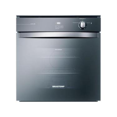 Imagem de Forno de Embutir a Gás Brastemp 78 Litros Inox Espelhado com Grill Tim