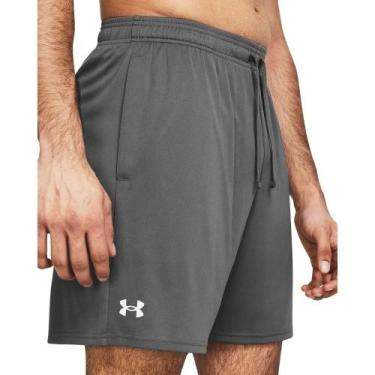 Imagem de Bermuda de Treino Under Armour Tech Masculino com Bolsos, Cinza, G