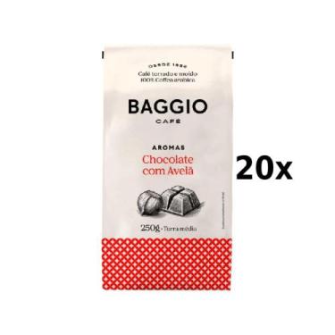 Imagem de Café BAGGIO Aromas Chocolate com Avelã 250g Caixa com 20 Unidades