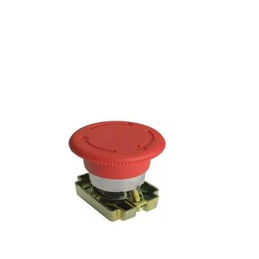 Imagem de BOTÃO DE EMERGÊNCIA METAL. - FURO Ø 22,5mm - LAY5-BS44 - (CABEÇOTE 30m