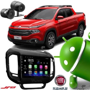 Imagem de Central Multimídia Android Som Jr8 Diamond 9 Polegadas Fiat Toro 2016 
