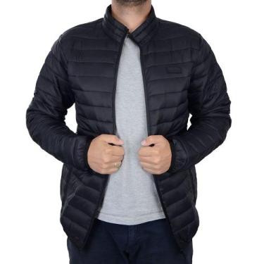 Imagem de Jaqueta Masculina Ogochi Cult Slim Puffer Impermeável Preta - 0274980,