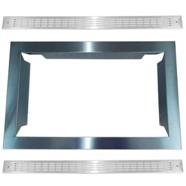 Imagem de Moldura + Grade Forno Fischer Fit Line / Gratinatto (Original) INOX