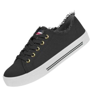 Imagem de Tenis Moleca 5667.722 Feminino, Preto, 35