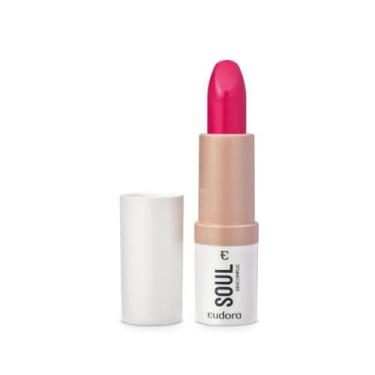 Imagem de Batom Efeito Natural Rosa Versátil Soul Descomplic 4g - Eudora