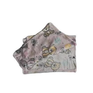 Imagem de Cobertor Infantil Bebê Hazime Flannel Prime Baby  90 x 110cm, U, CARTO