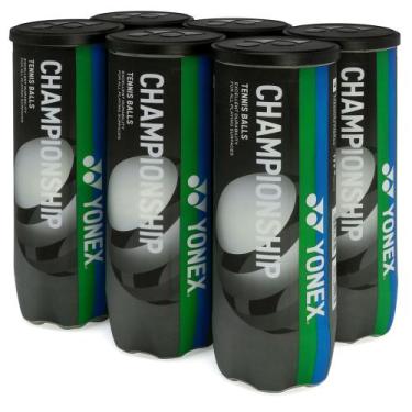 Imagem de Bola de Tênis Yonex Championship Pack Com 06 Tubos